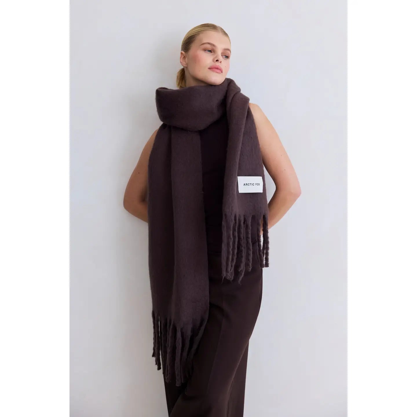 The Reykjavik Scarf | Coffee - Sprig Beauty Co