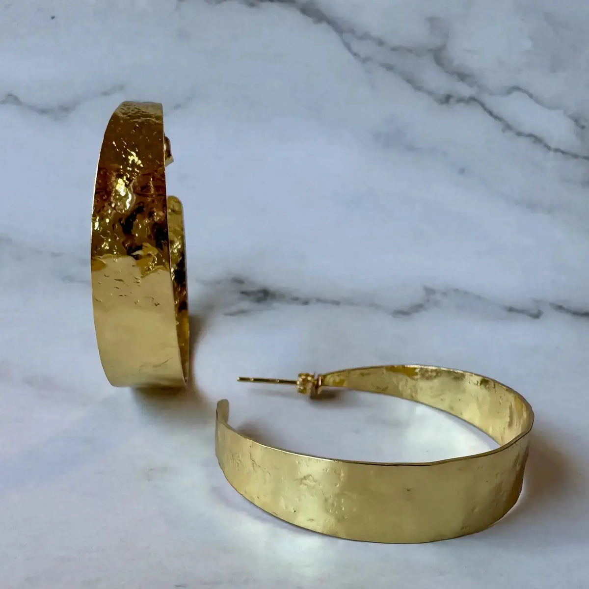 The Soleil Hammered Hoops