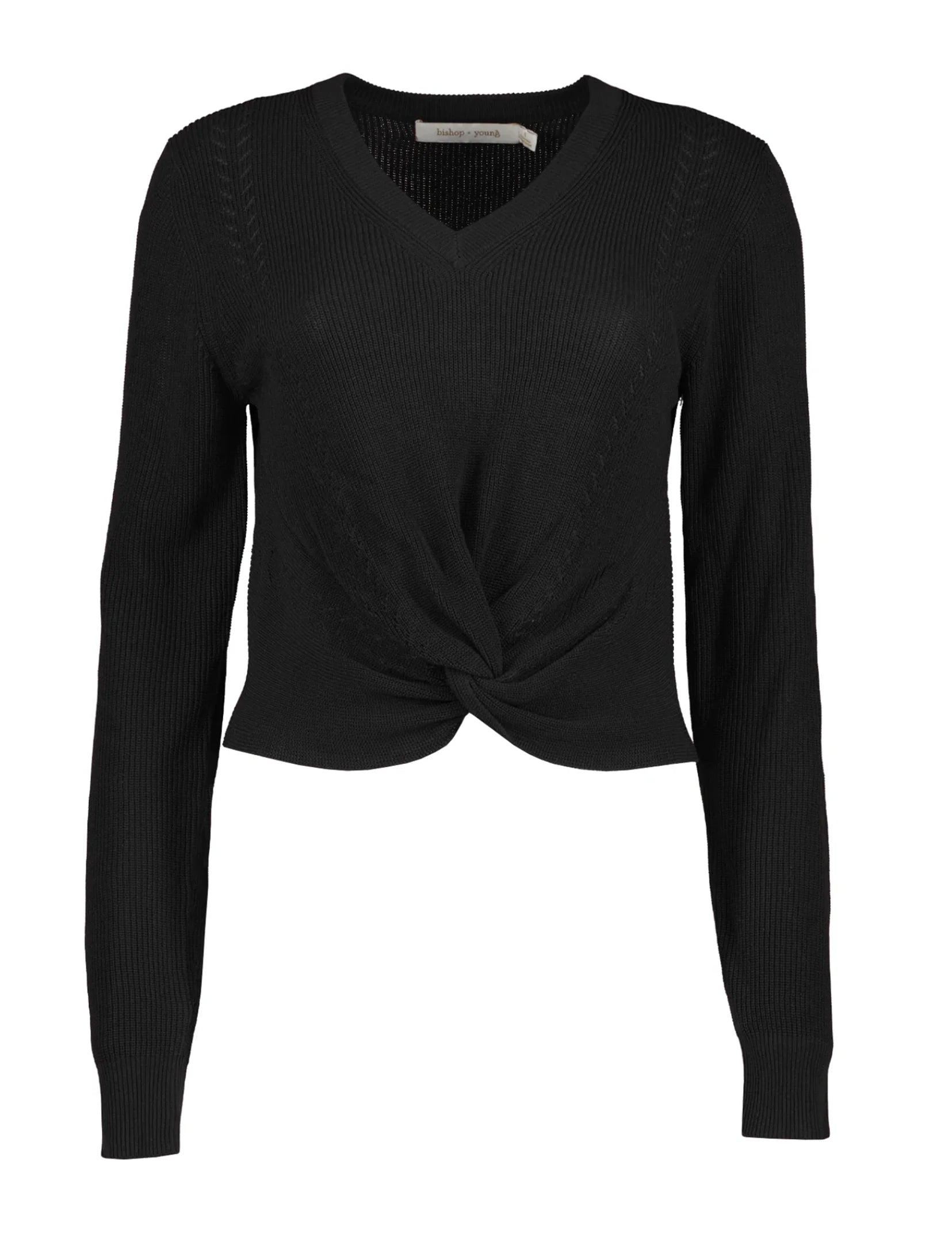 Mateo Twist Front Sweater - Sprig Beauty Co