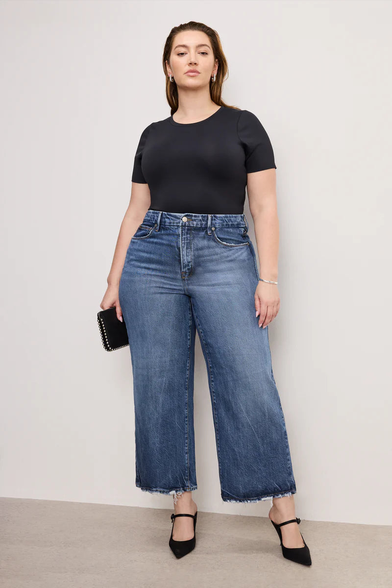 Good Waist Palazzo Denim - Sprig Beauty Co