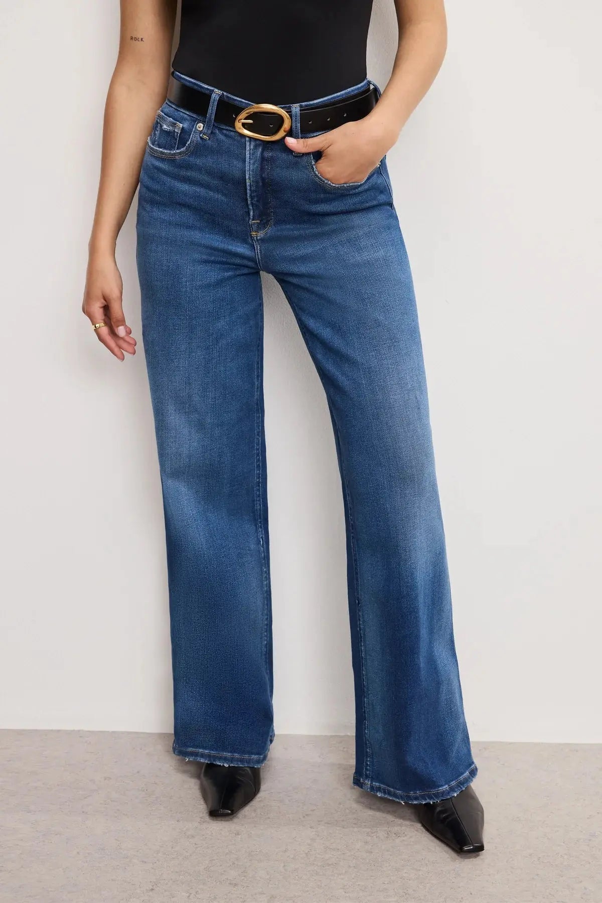 Good Petite Skate Wide Leg Denim - Sprig Beauty Co