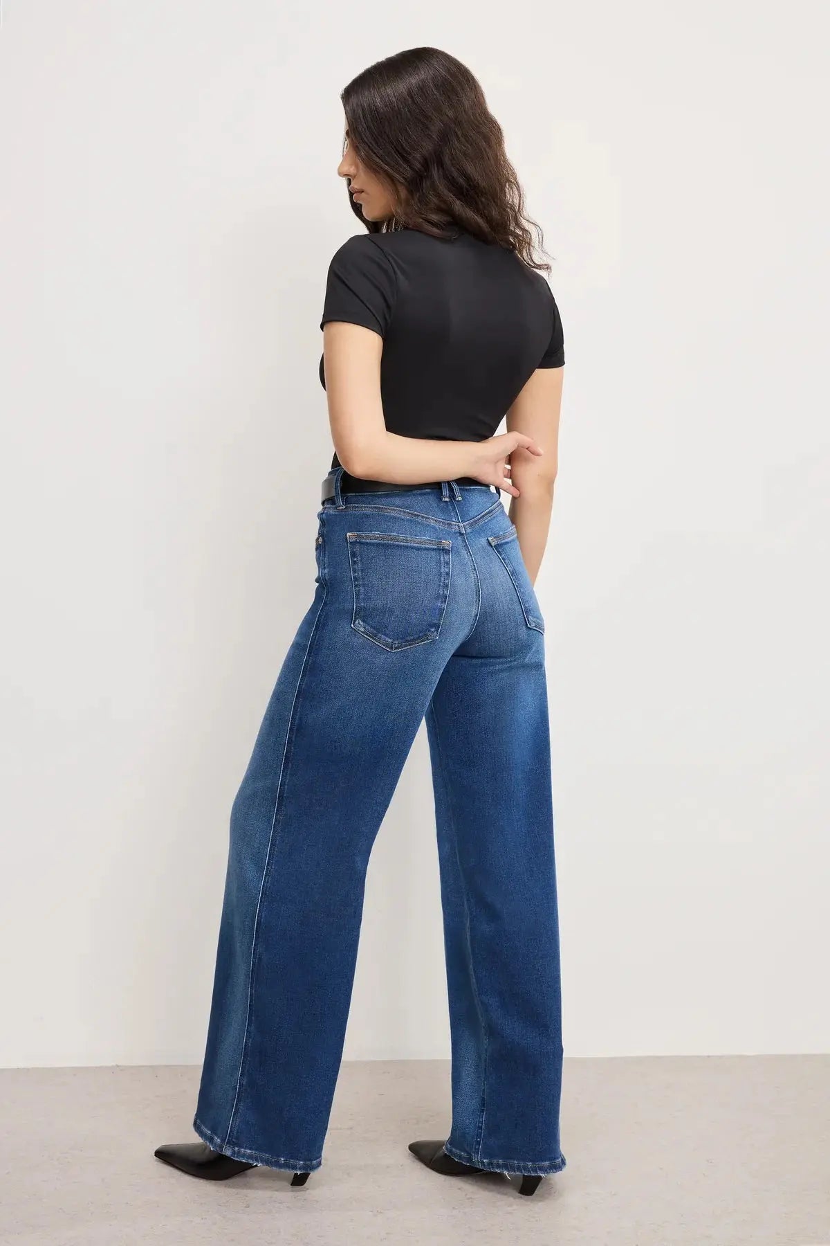 Good Petite Skate Wide Leg Denim - Sprig Beauty Co