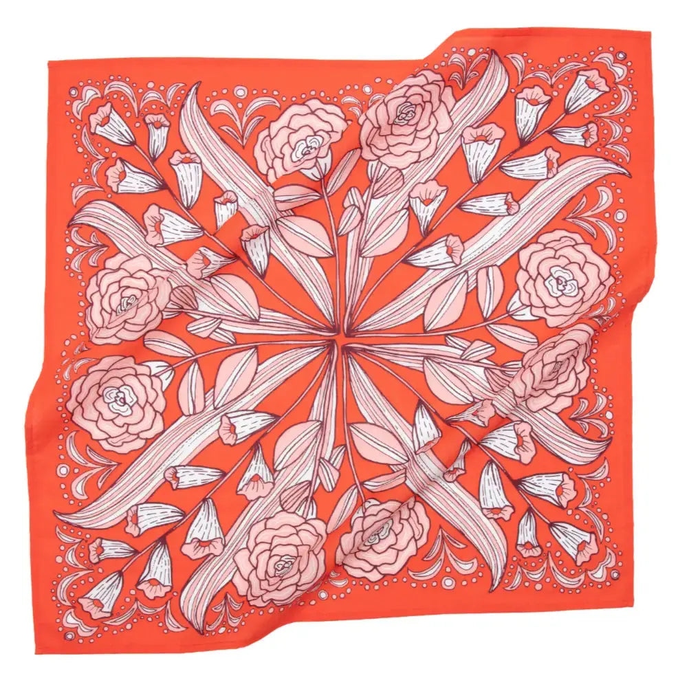 Desert Bloom Cotton Bandana Handker Bandana