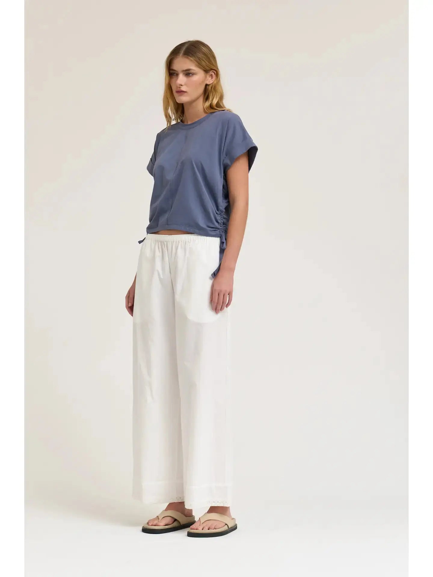 Willow Drawstring Tee Grade and Gather