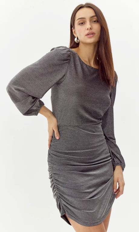 Rena Metallic Dress - Sprig Beauty Co