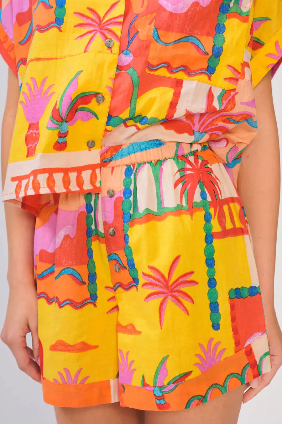 Tropical Noah Short - Sprig Beauty Co