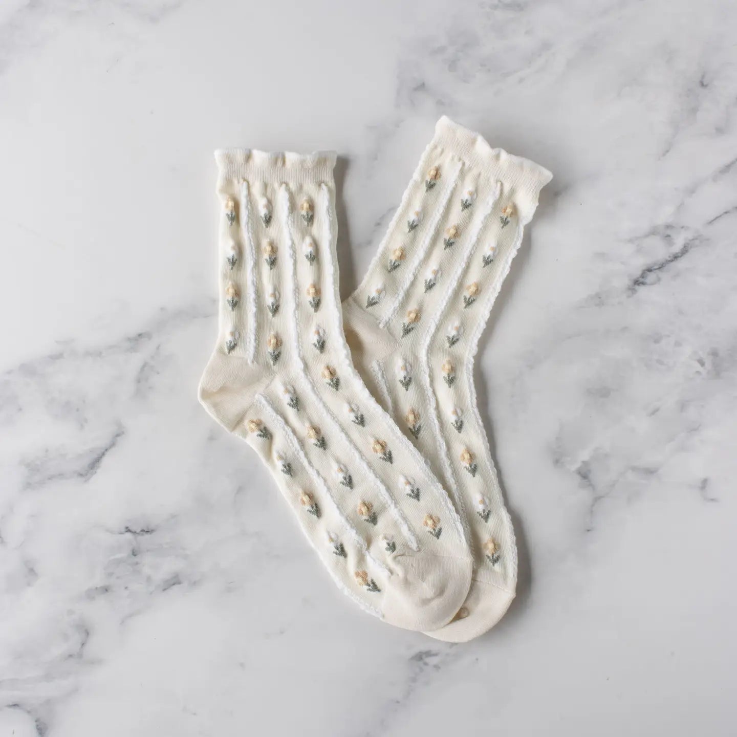 Spring Floral Socks Sprig Beauty Co