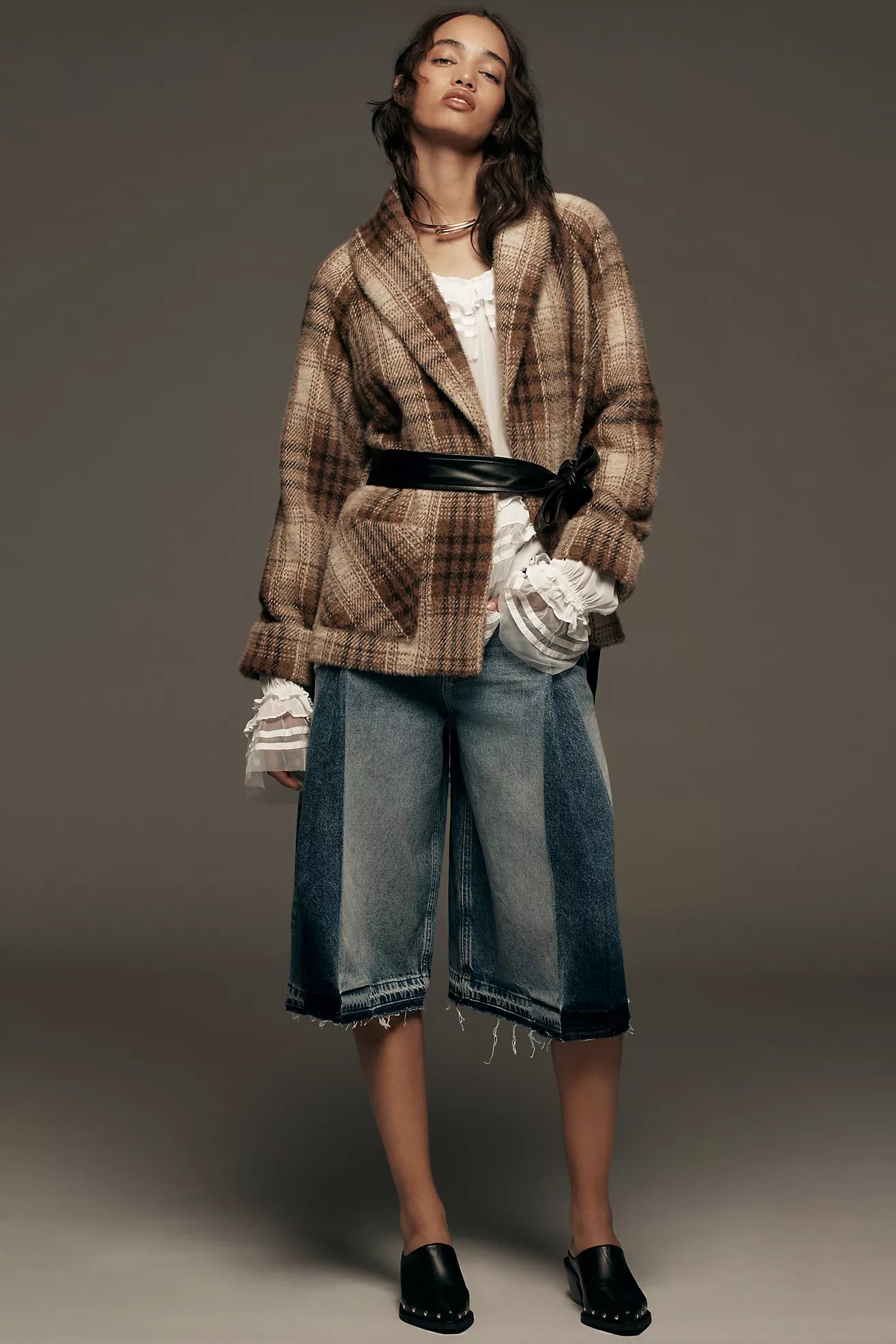 Daily Belted Blazer - Sprig Beauty Co