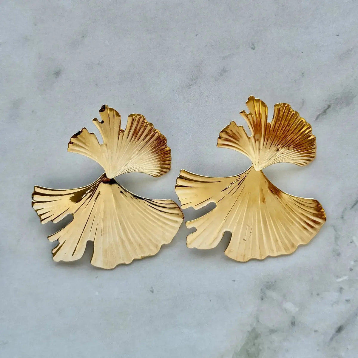 The Isla Ginkgo Earrings