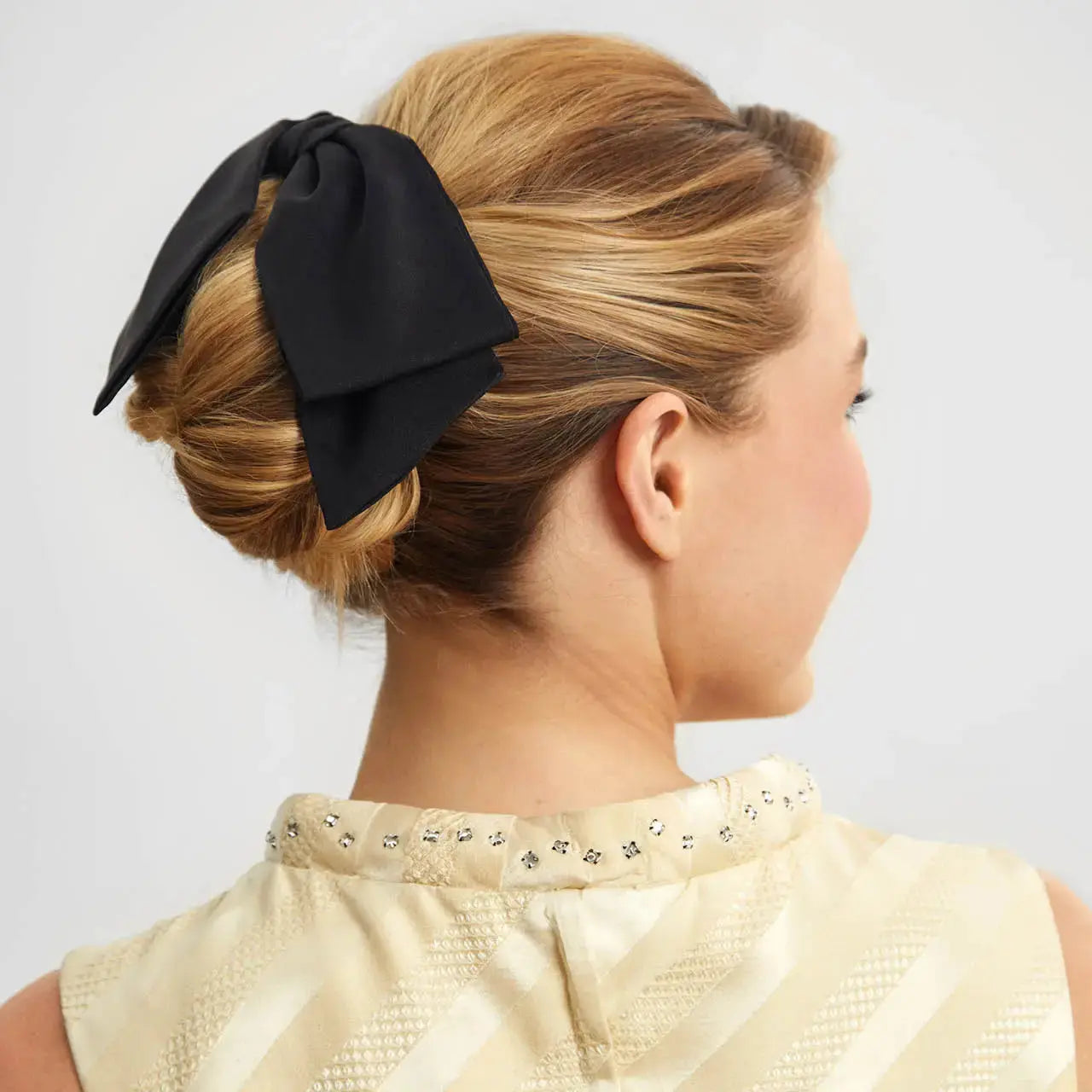 Fabric Bow Hair Clip - Sprig Beauty Co