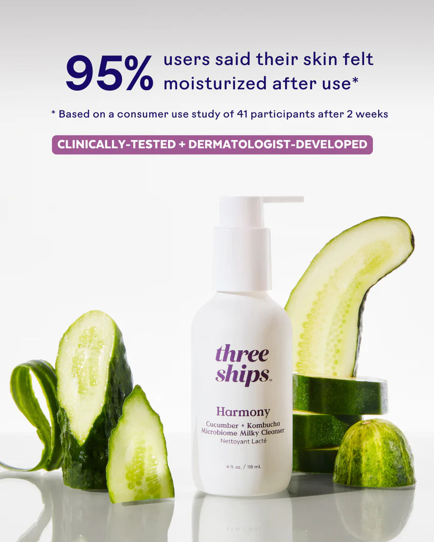 Harmony Cucumber + Kombucha Microbiome Balancing Cleanser - Sprig Beauty Co