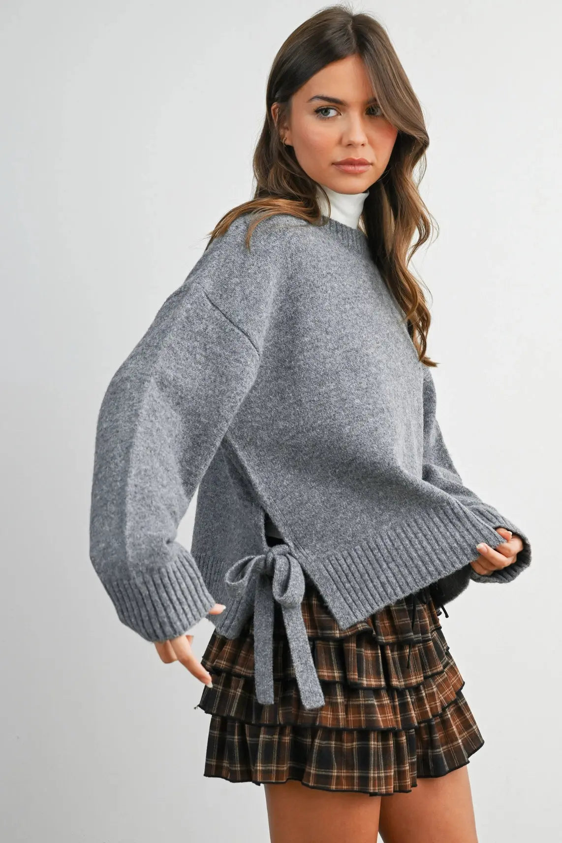 The Sloane Side-Tie Sweater