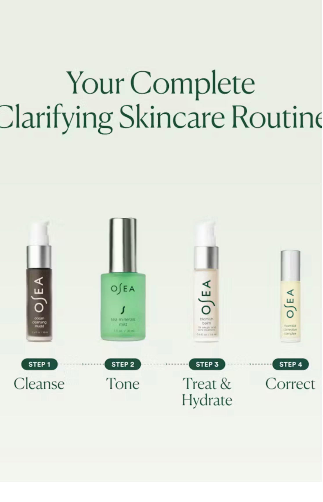 Blemish Solutions Osea Set - Sprig Beauty Co