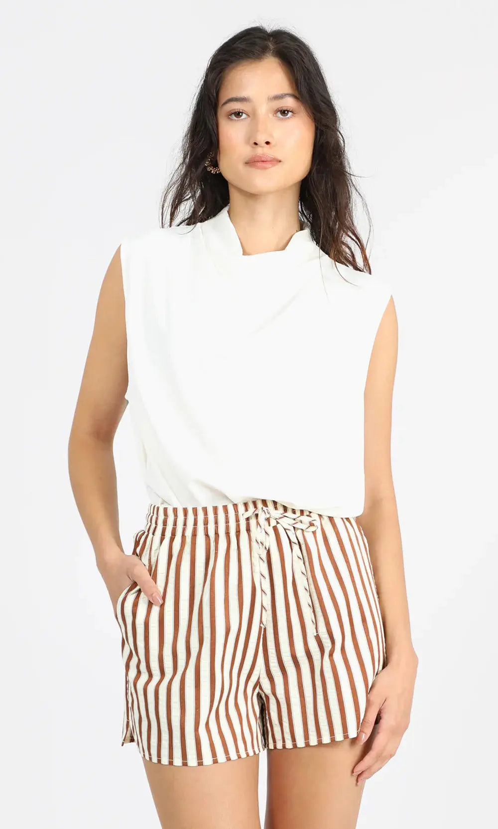 Graham Striped Shorts - Sprig Beauty Co