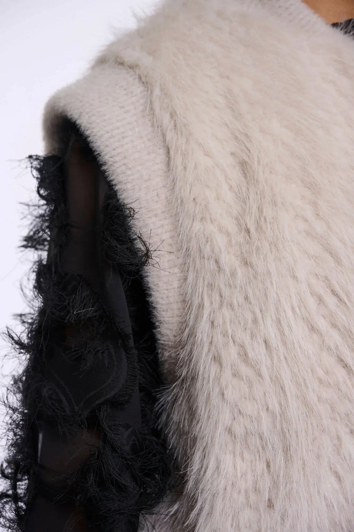 Alvita Faux Fur Waistcoat