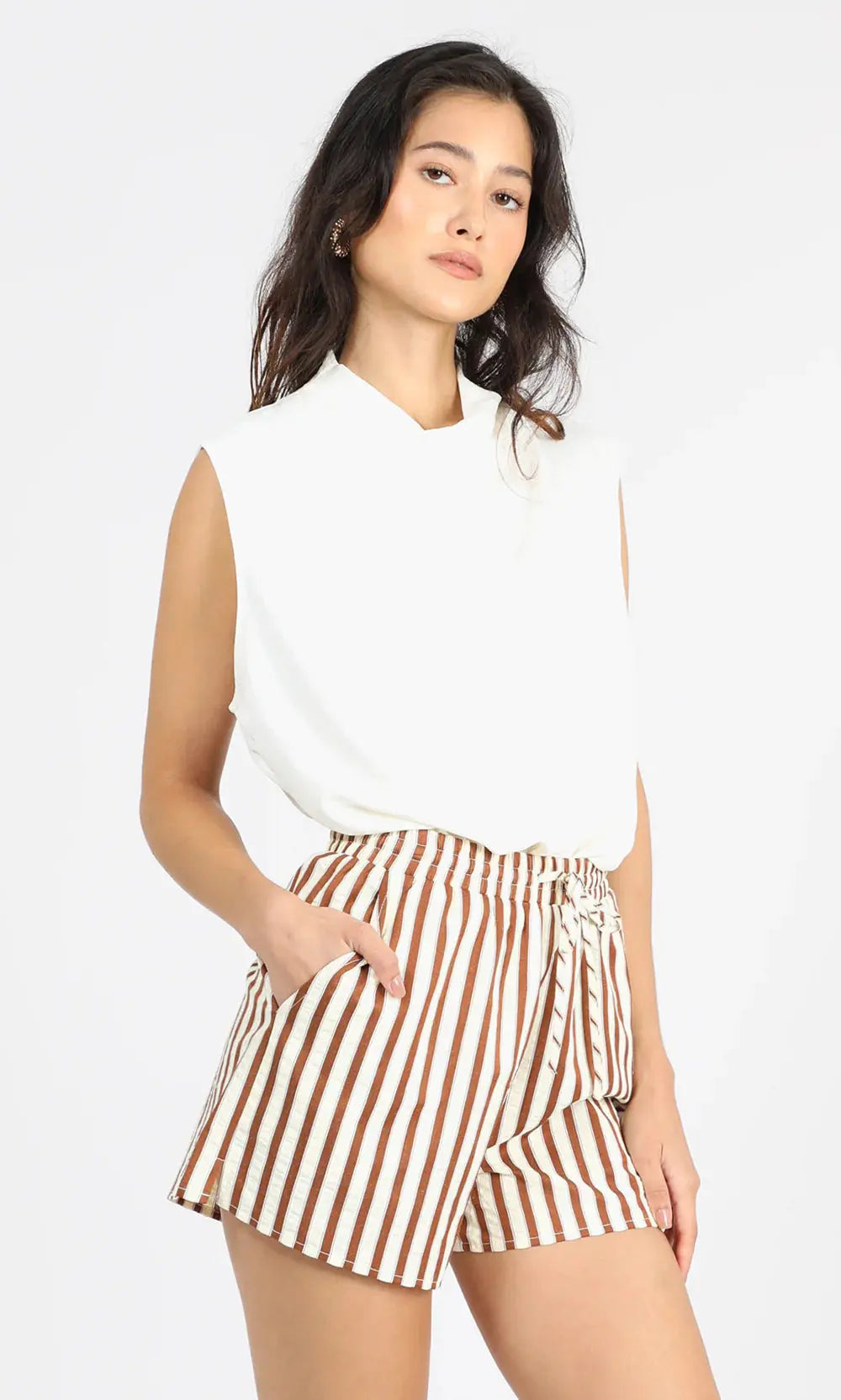 Graham Striped Shorts - Sprig Beauty Co