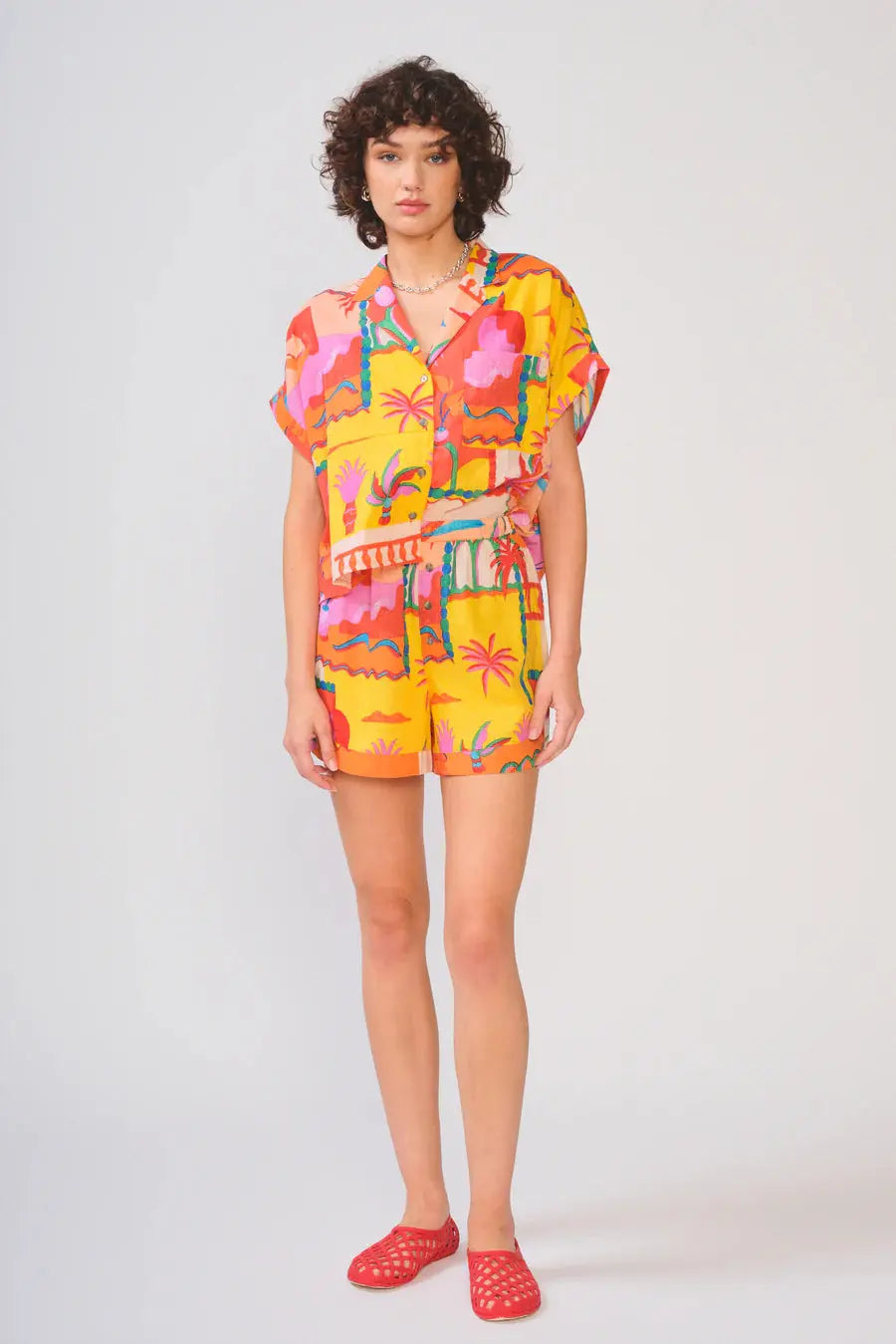 Tropical Noah Short - Sprig Beauty Co