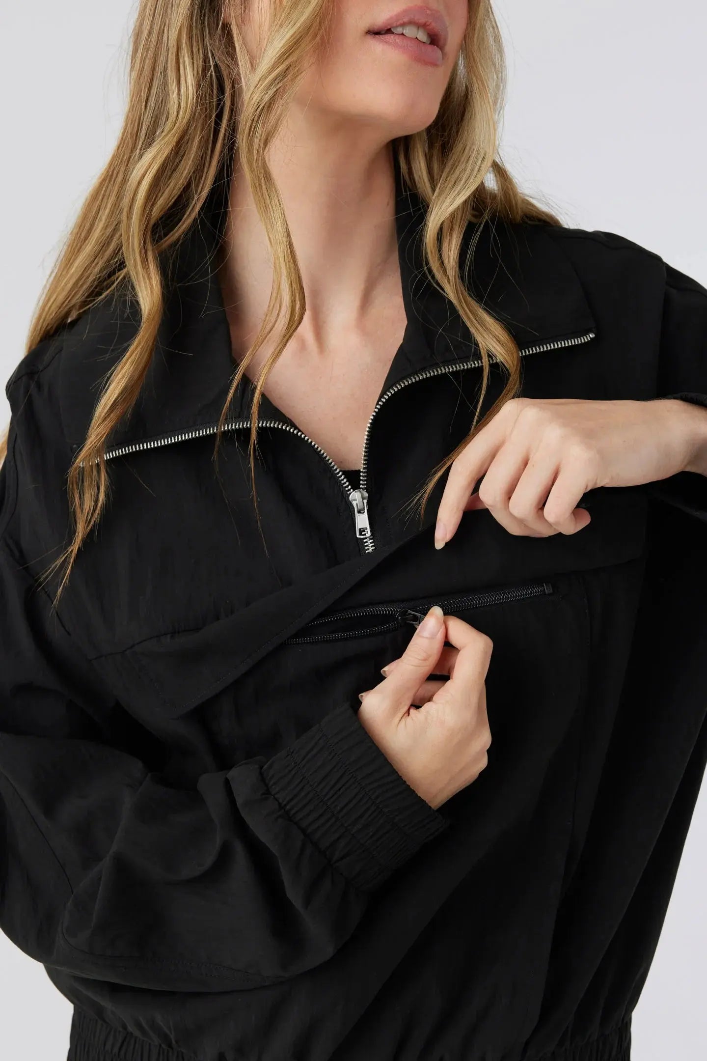 Mia Half Zip Jacket - Sprig Beauty Co
