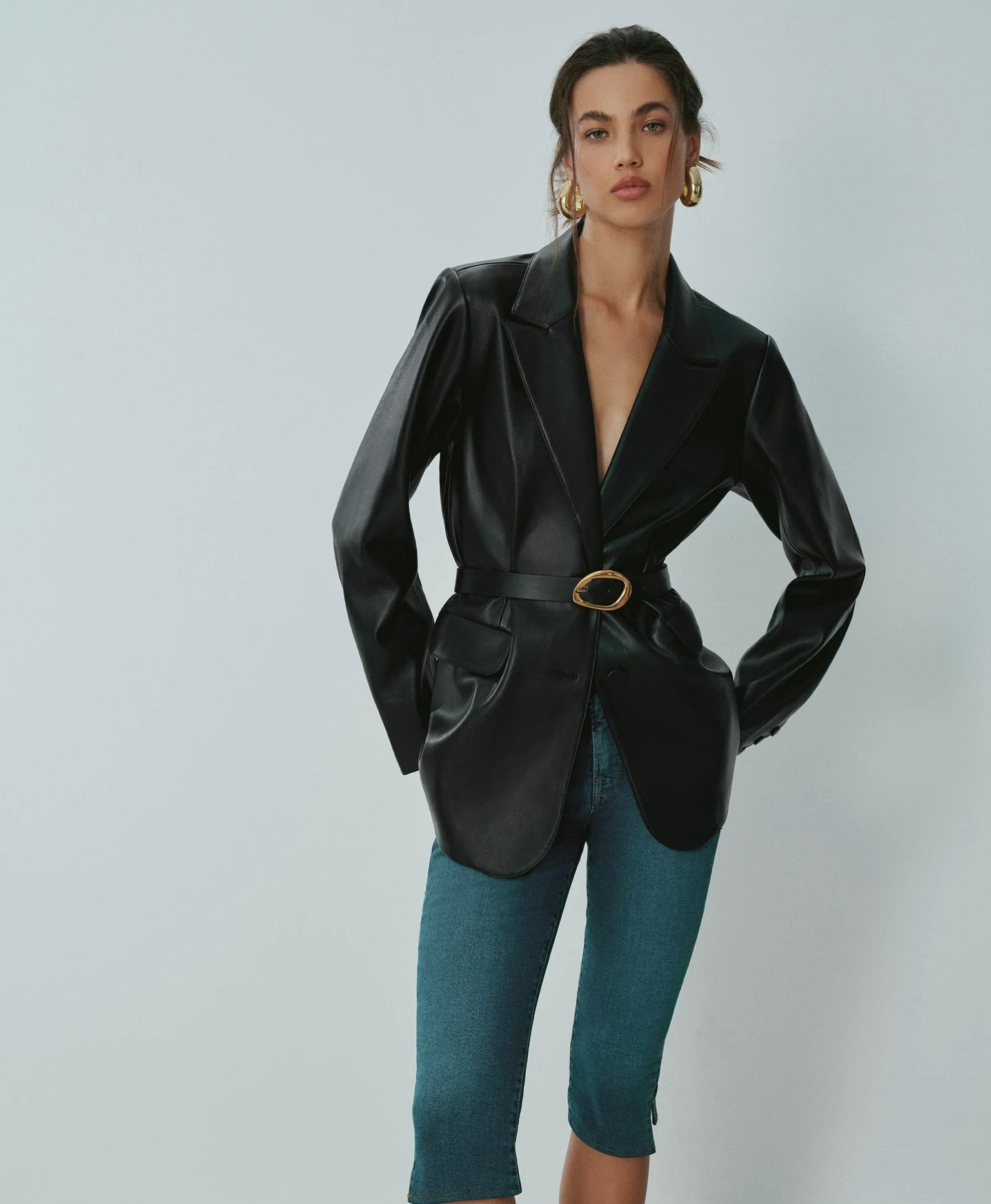 Classic Oval Buckle Belt - Sprig Beauty Co