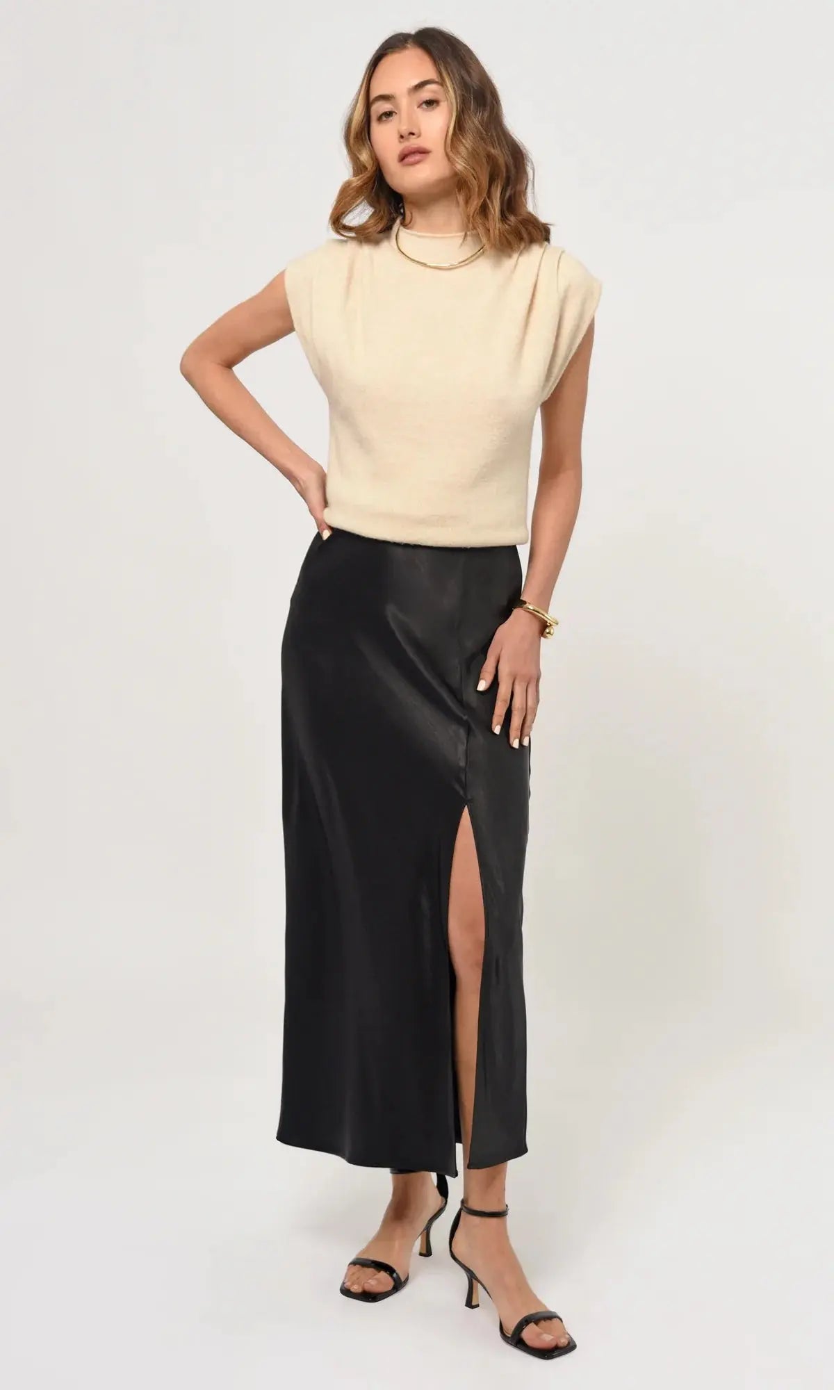 Hayek Slit Maxi Skirt - Sprig Beauty Co