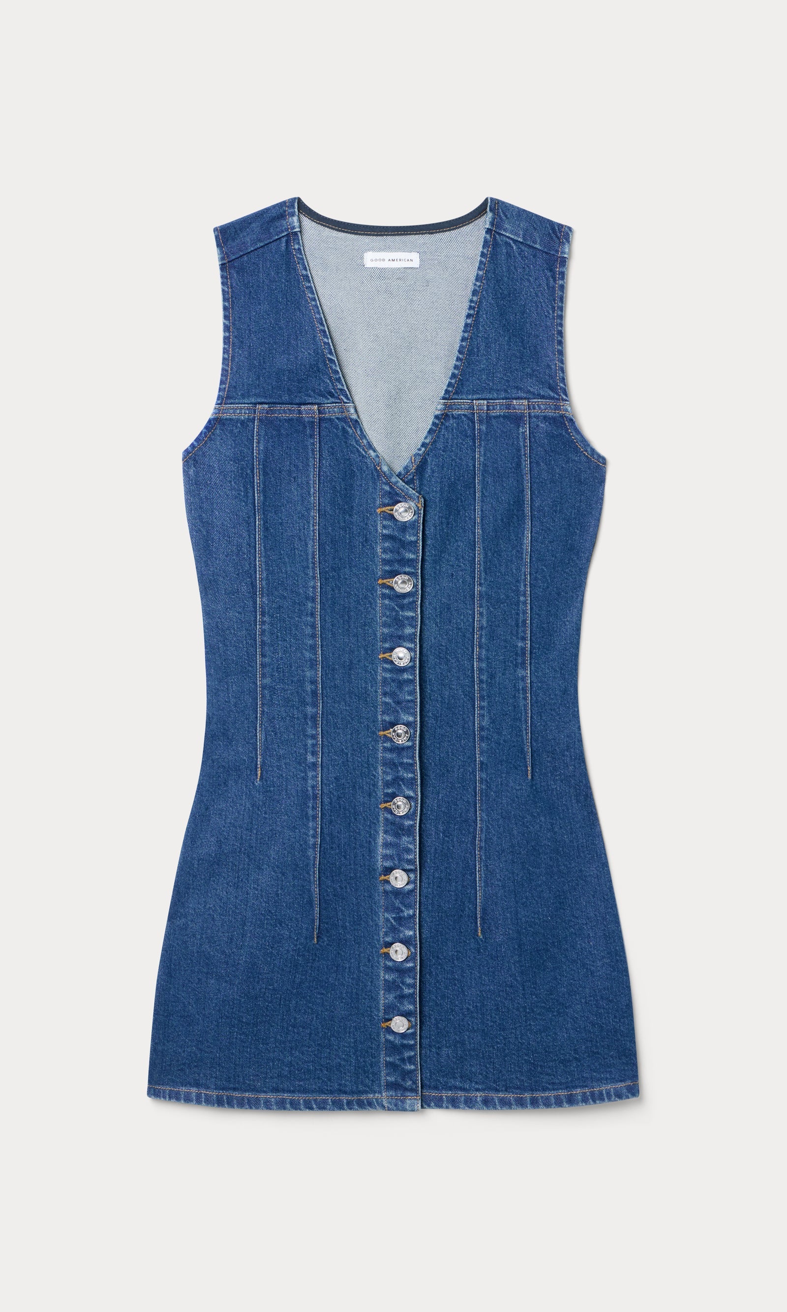 The Harper Denim Dress Good American