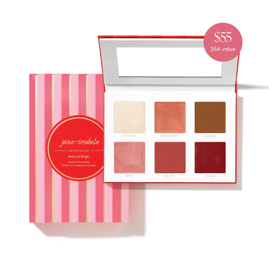 Merry and Bright Multiuse Face Palette - Sprig Beauty Co