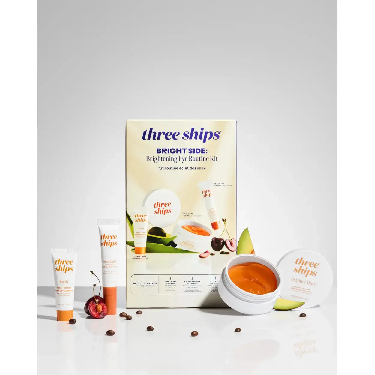 Bright Side: Brightening Eye Routine Kit - Sprig Beauty Co