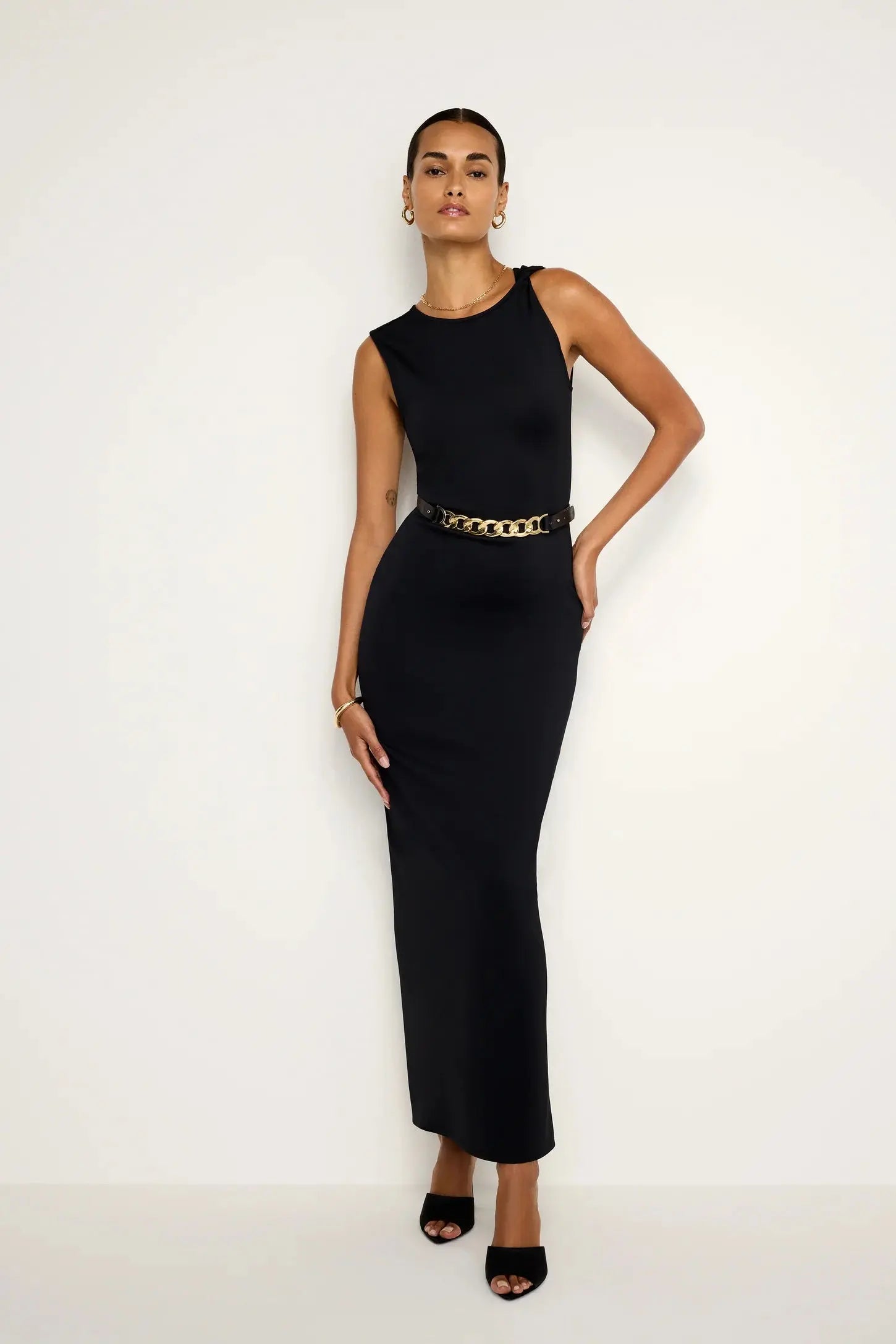 Slim Front Chain Belt - Sprig Beauty Co