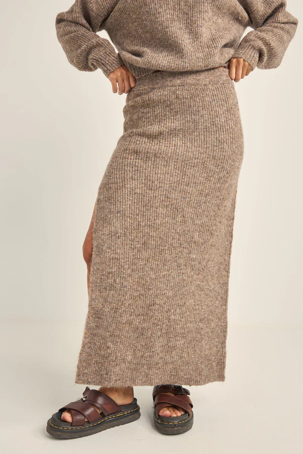 Quinn Knit Midi Skirt - Sprig Beauty Co
