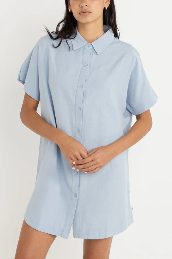 Classic Shirt Dress - Sprig Beauty Co