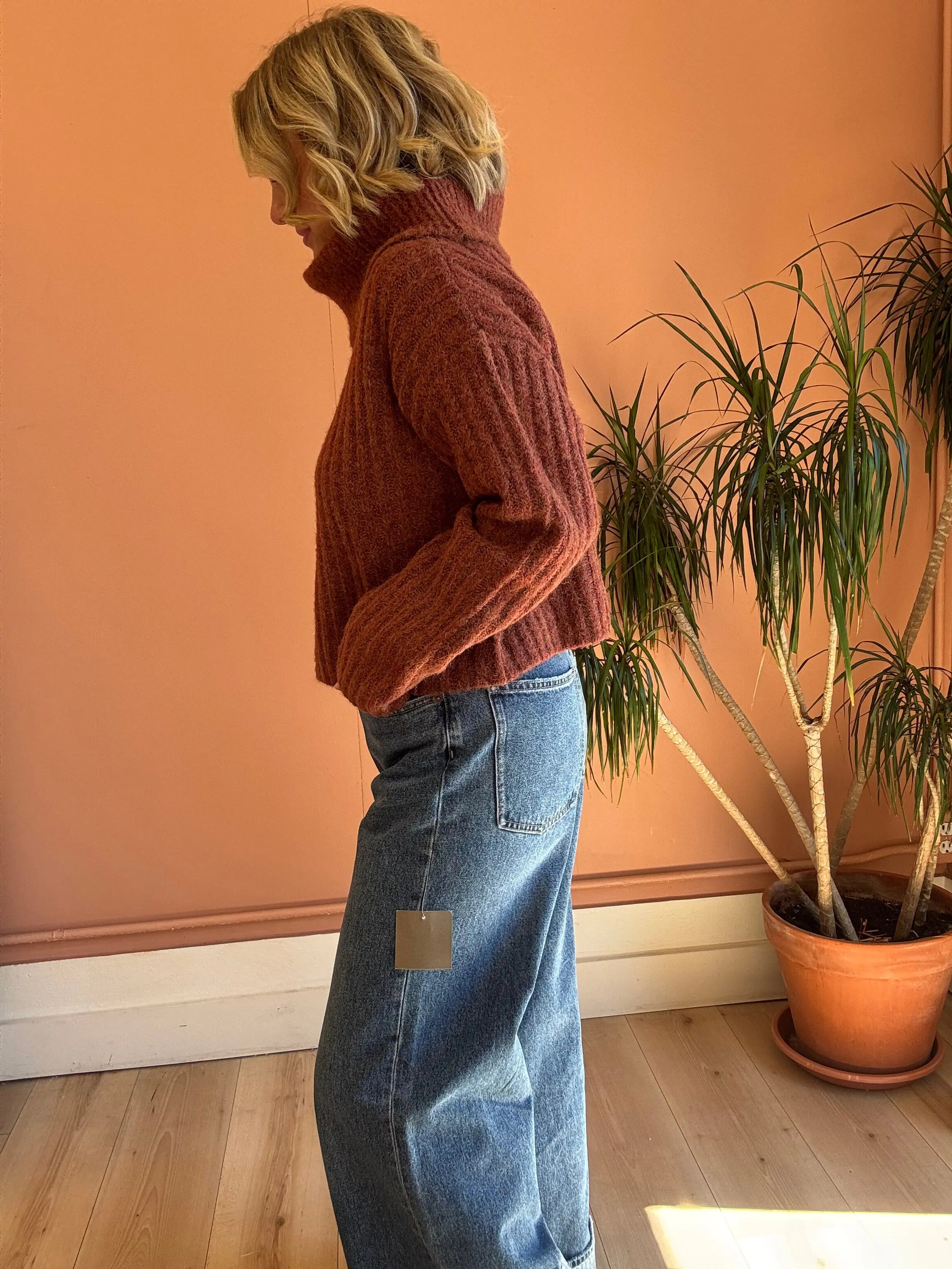 Autumn Ridge Ribbed Sweater - Sprig Beauty Co