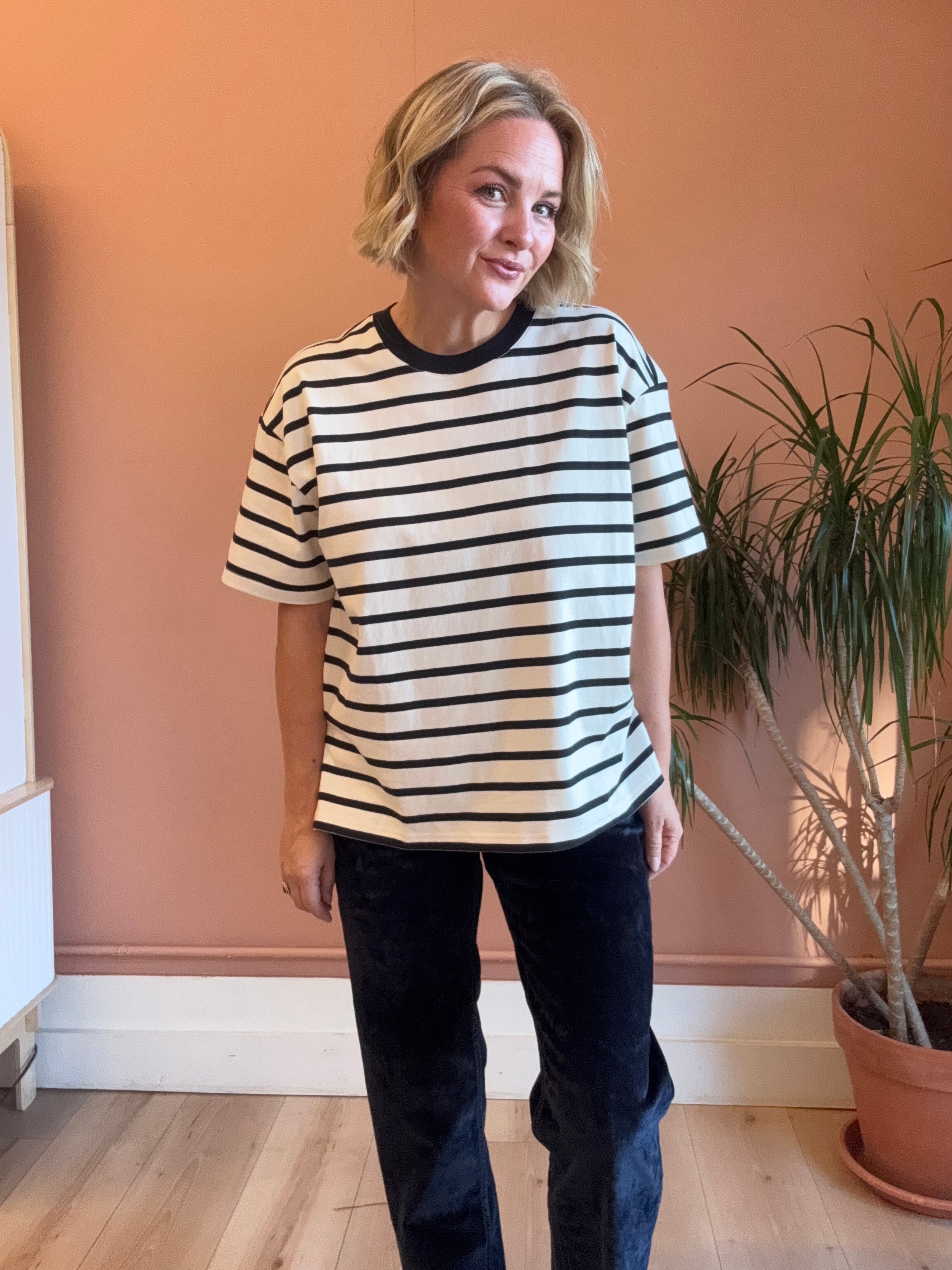 Classic Striped Tee - Sprig Beauty Co
