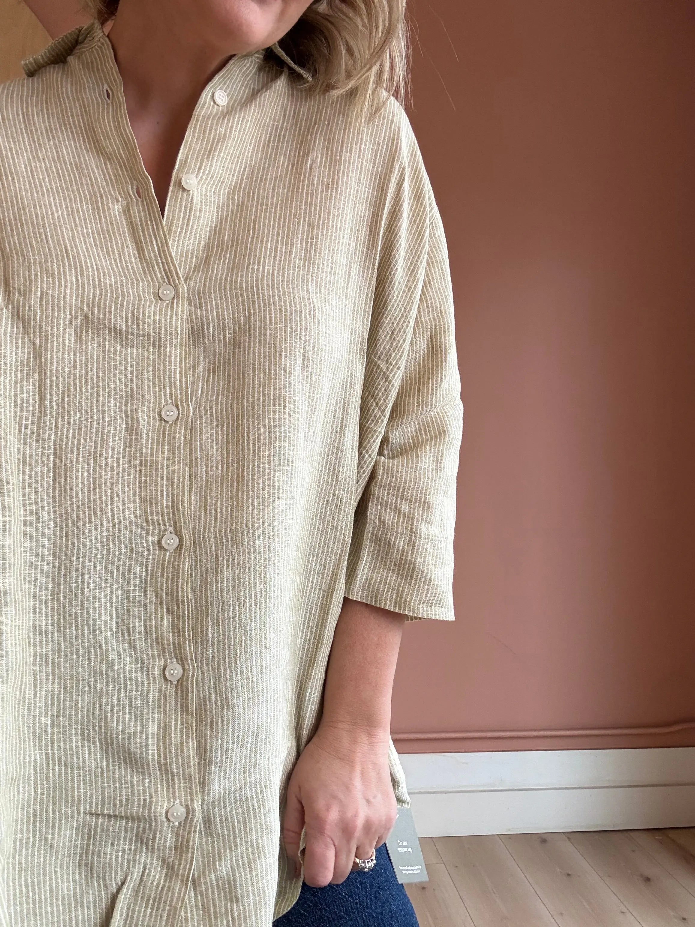 Lounge Linen Shirt - Sprig Beauty Co