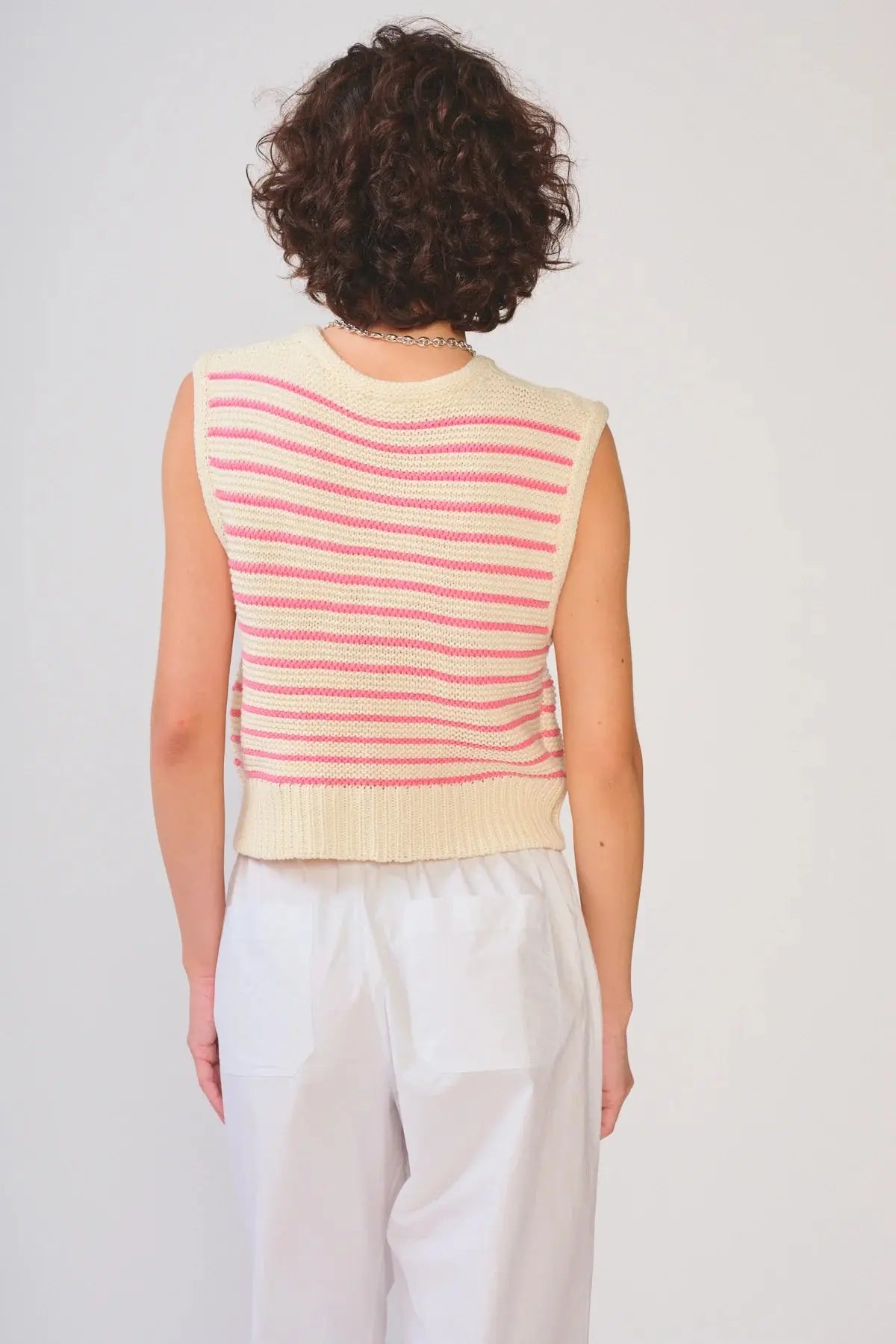 Ama Sleeveless Sweater - Sprig Beauty Co