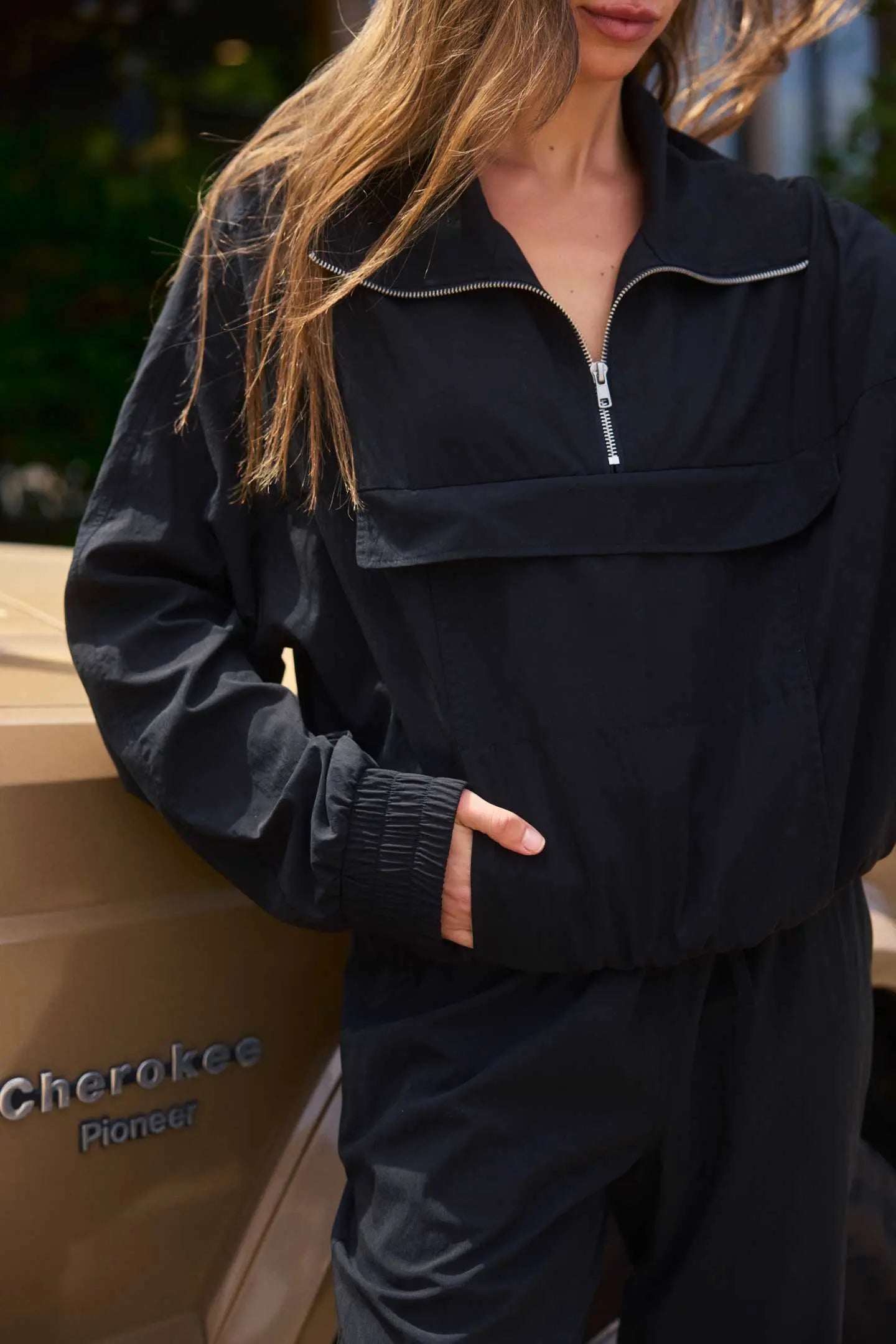 Mia Half Zip Jacket - Sprig Beauty Co