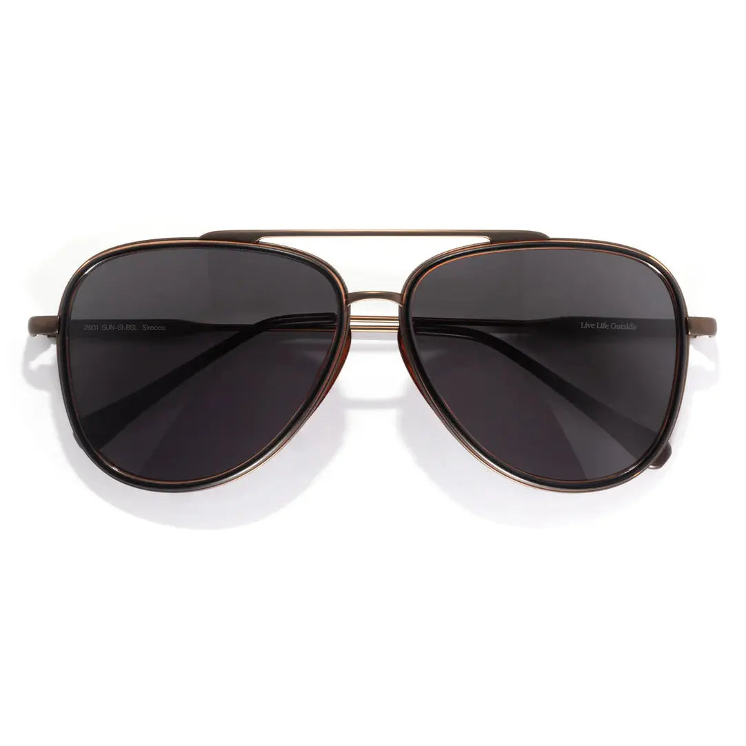 Sirocco Polarized Aviator Sunglasses Sunski