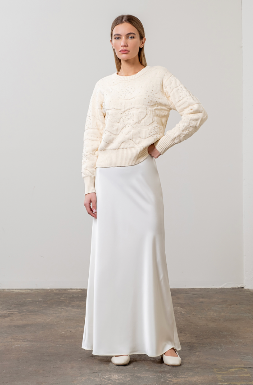 Sea of Pearls Sweater - Sprig Beauty Co