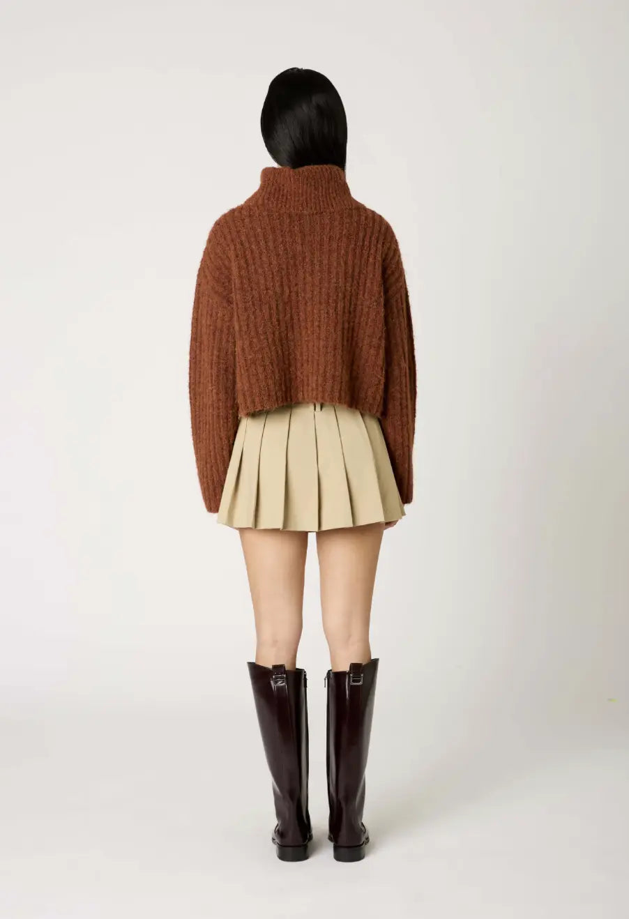 Autumn Ridge Ribbed Sweater - Sprig Beauty Co