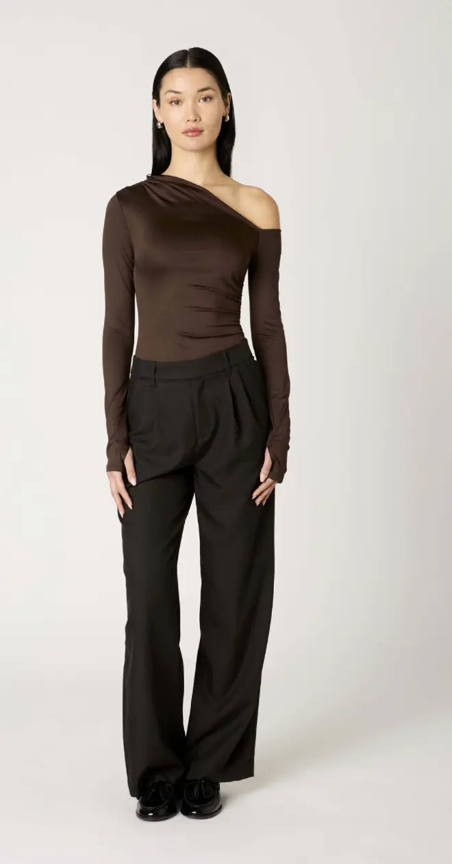 Midnight One Shoulder Top - Sprig Beauty Co