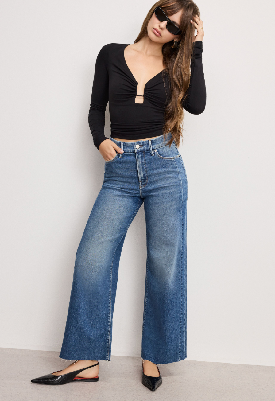 Good Skate Cropped Denim - Sprig Beauty Co
