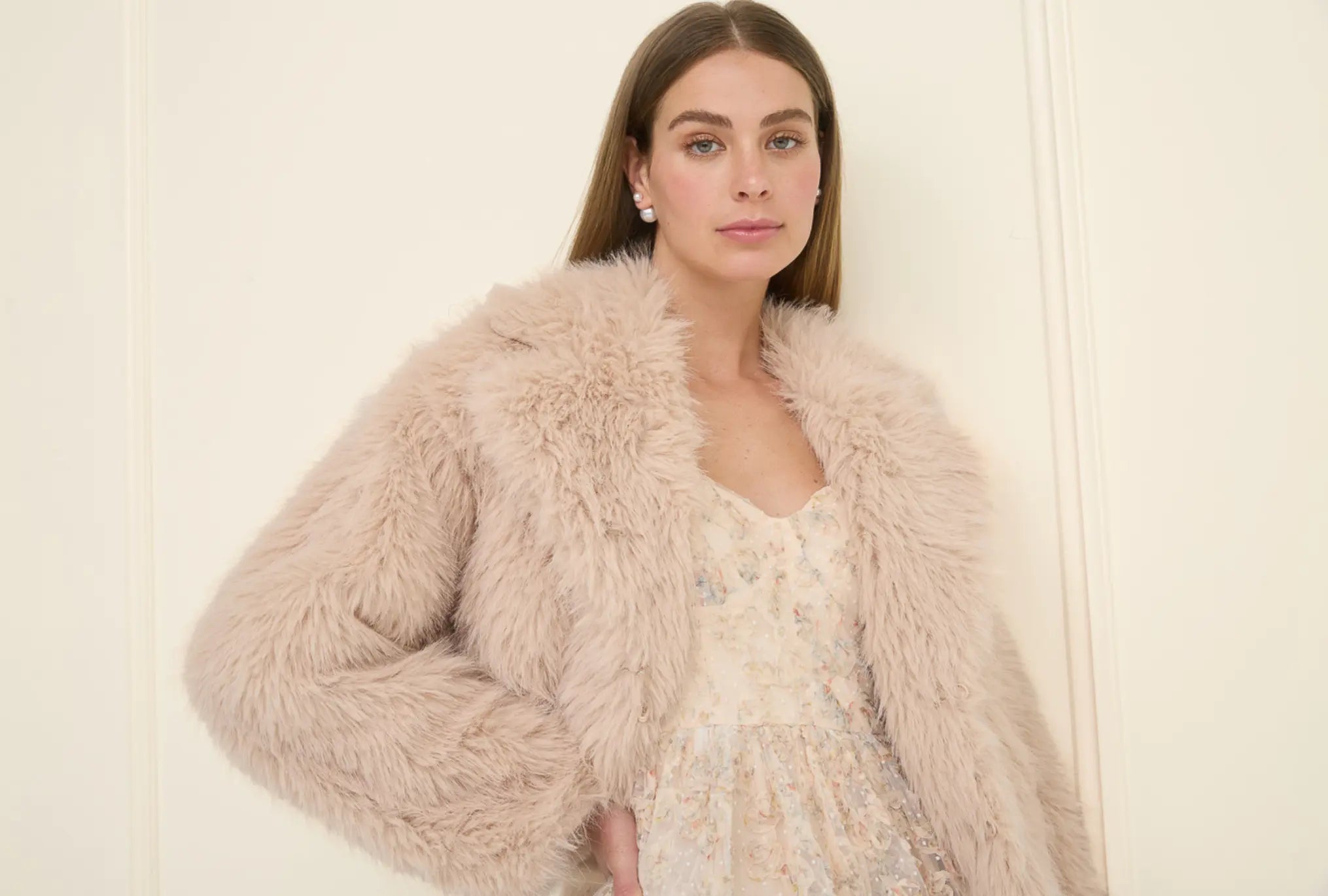 Luxe Fur Coat - Sprig Beauty Co