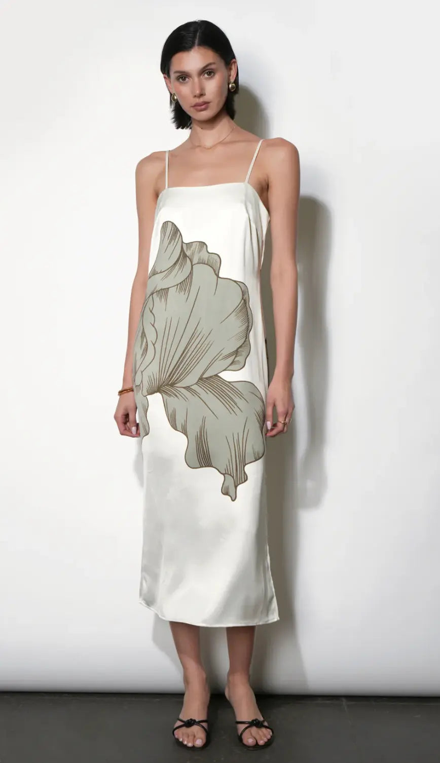 Dakota Midi Slip Dress - Sprig Beauty Co