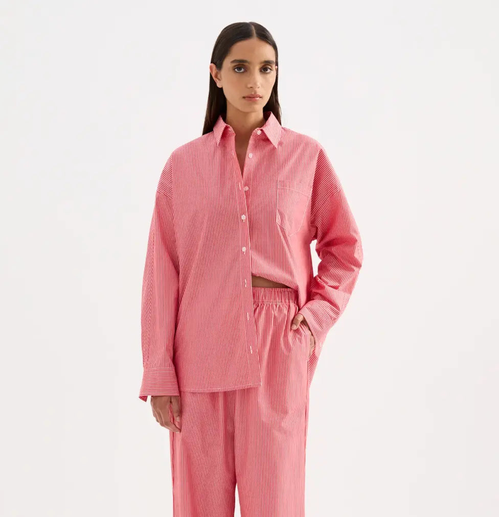 Anouk Stripe Shirt - Sprig Beauty Co