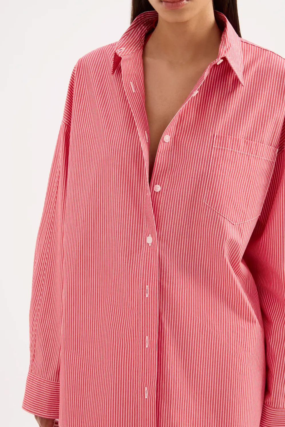 Anouk Stripe Shirt - Sprig Beauty Co