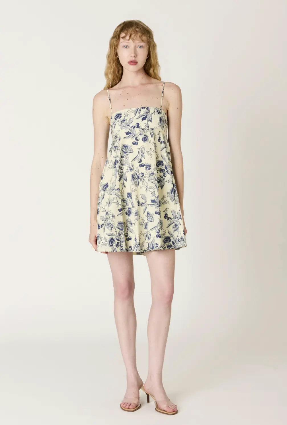 The Delphine Floral Mini Dress - Sprig Beauty Co