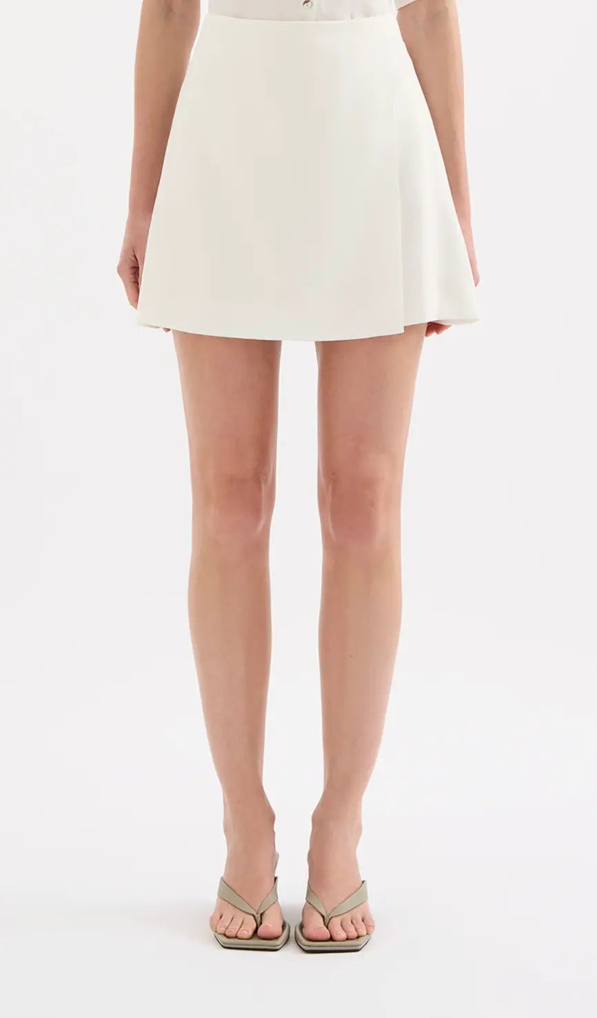 Beckett Mini Skirt Nude Lucy