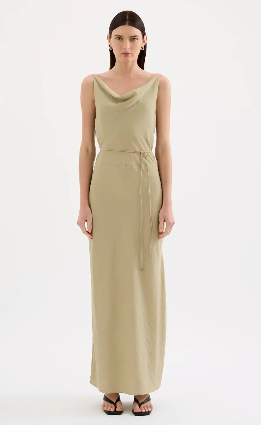 Elio Maxi Dress Nude Lucy
