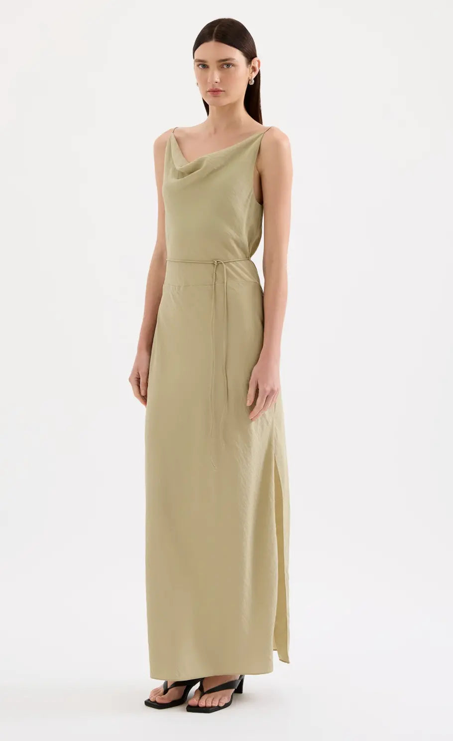 Elio Maxi Dress Nude Lucy