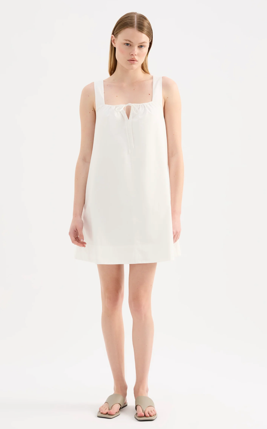 Alexis Mini Dress Nude Lucy
