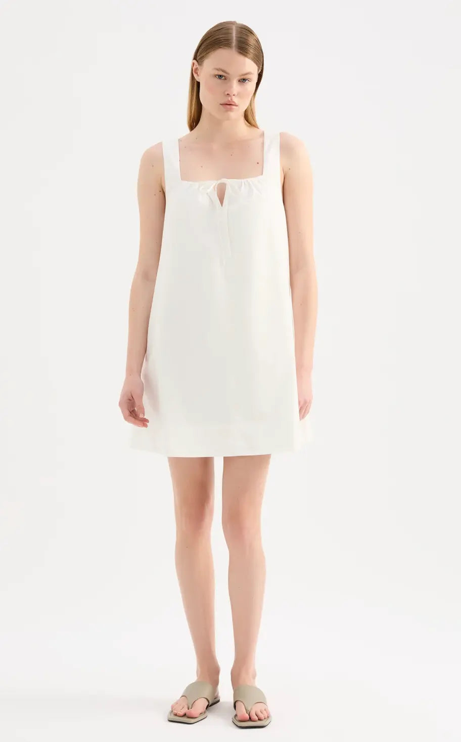 Alexis Mini Dress Nude Lucy